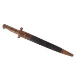 A 1903 pattern bayonet, 45cm long overall