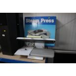 A steam press