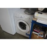 An Indesit washing machine