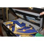 A case of Masonic regalia