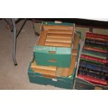 Two boxes of The Lonsdale Library books