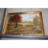 Arthur Reginald Andrews, rural landscape signed an