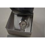 A Seiko chronograph quartz wrist watch in original