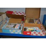 Four boxes of various craft ware items