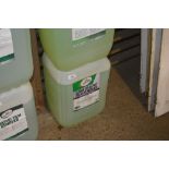 A 25L of Turtle wax traffic film remover