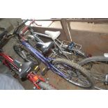 A girl's Apollo mountain bike