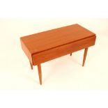 A teak low occasional table in the G-plan style, r