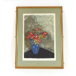 Jan Milson, pencil signed print "Anemones", limite