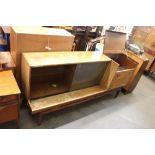 A G-plan style teak side cabinet having interior s