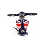 A Union Jack decorated Vespa style table lamp