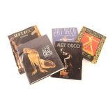 Five various Art Deco reference books