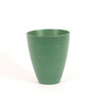 Keith Murray for Wedgwood, a large green pottery b