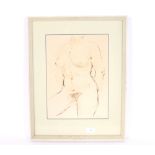 Bernard Reynolds, study of a nude figure, dated 19