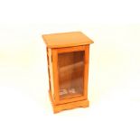 A blonde Ercol Warwick Home Entertainment cabinet, 44cm