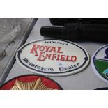 A reproduction Royal Enfield plaque (178)