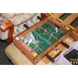 A table football game