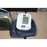 A blood pressure monitor
