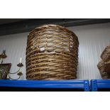 A large log basket