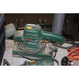 A Bosch orbital sander