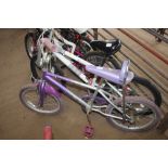 A girl's Groovy Chick bike
