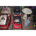 A Mountfield petrol lawnmower