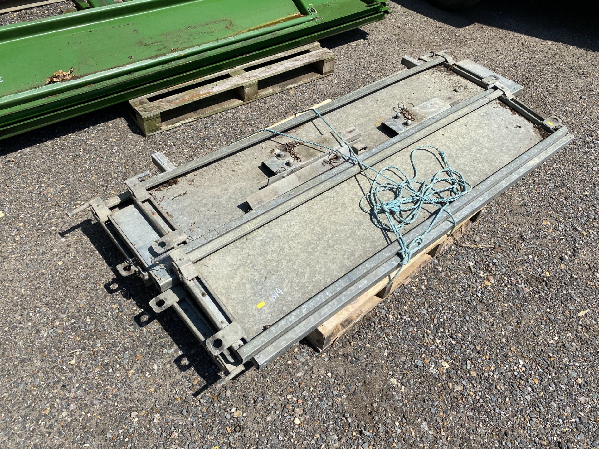 Set of sides, headboard, tailgate and posts to fit Ifor Williams LM126G trailer. *