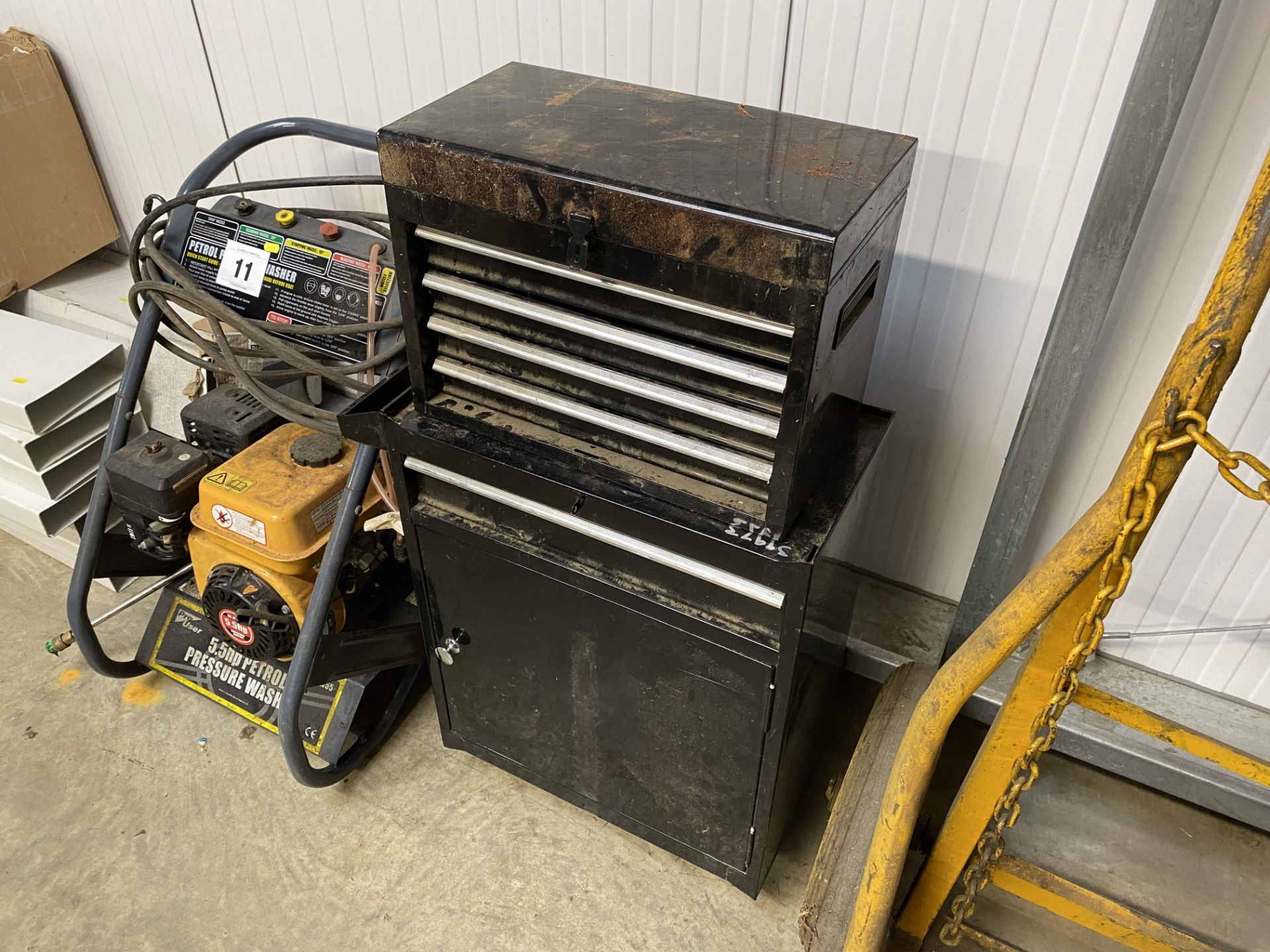 Tool chest with top box. - Image 5 of 5