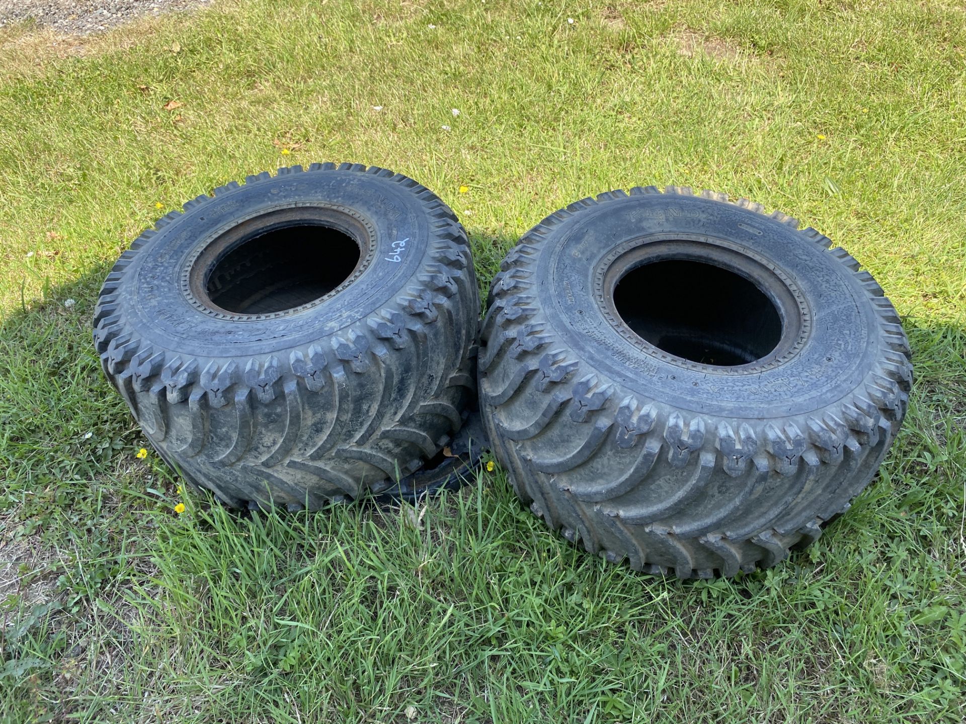 2x 25x1200 Dirt Dog tyres. - Image 2 of 2