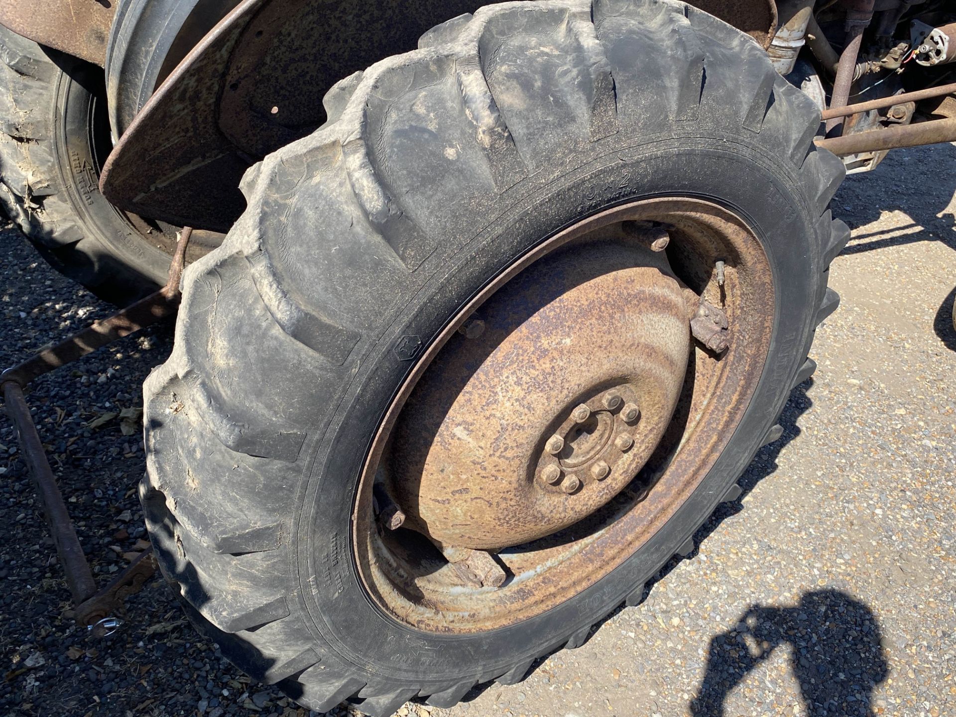 Ferguson TED 20 petrol/TVO 2WD tractor. Serial number TED 256912. 1952. Registration HWV 216 (no - Image 16 of 18