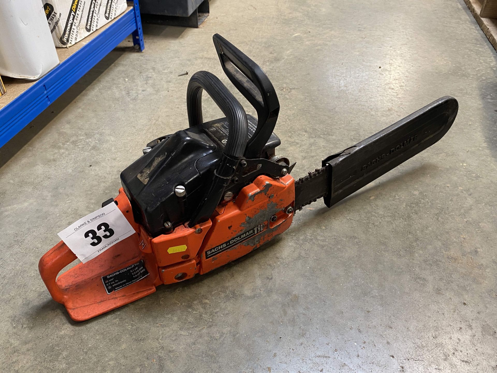 Sachs Dolmar chainsaw.