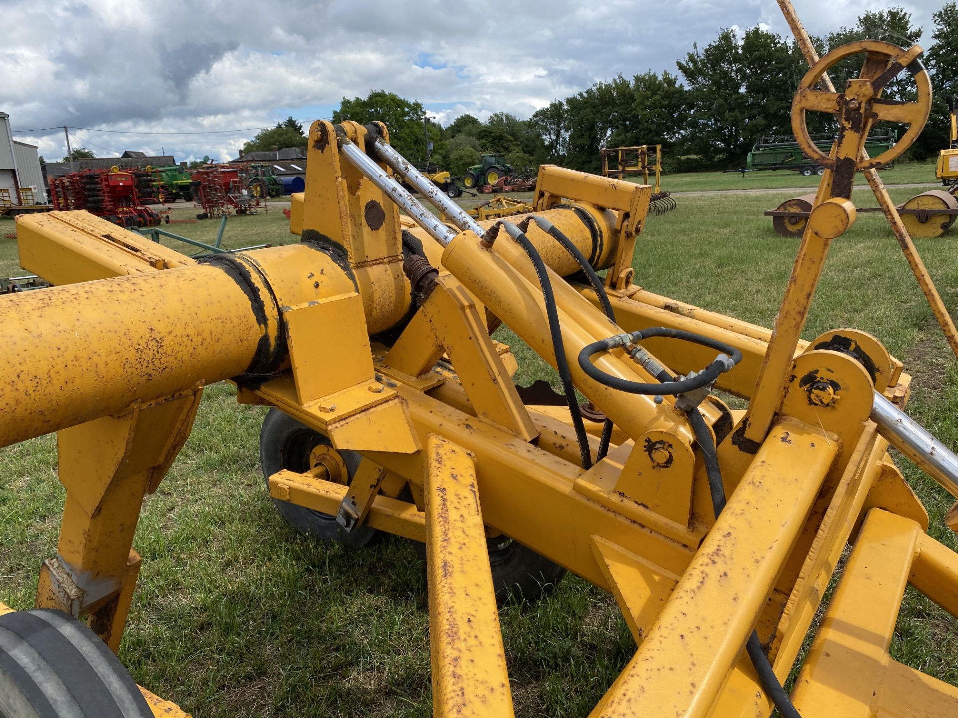 Michael Moore Moles Twin HR two leg mole plough (with fitting for third). Serial number 2403. M - Image 14 of 19