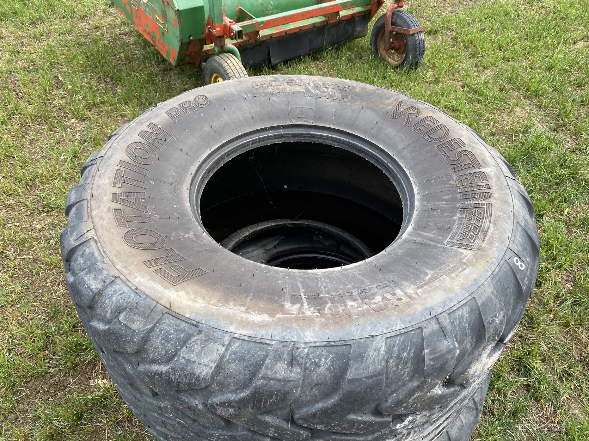 2x 650/65R22.5 trailer tyres. M - Image 5 of 8