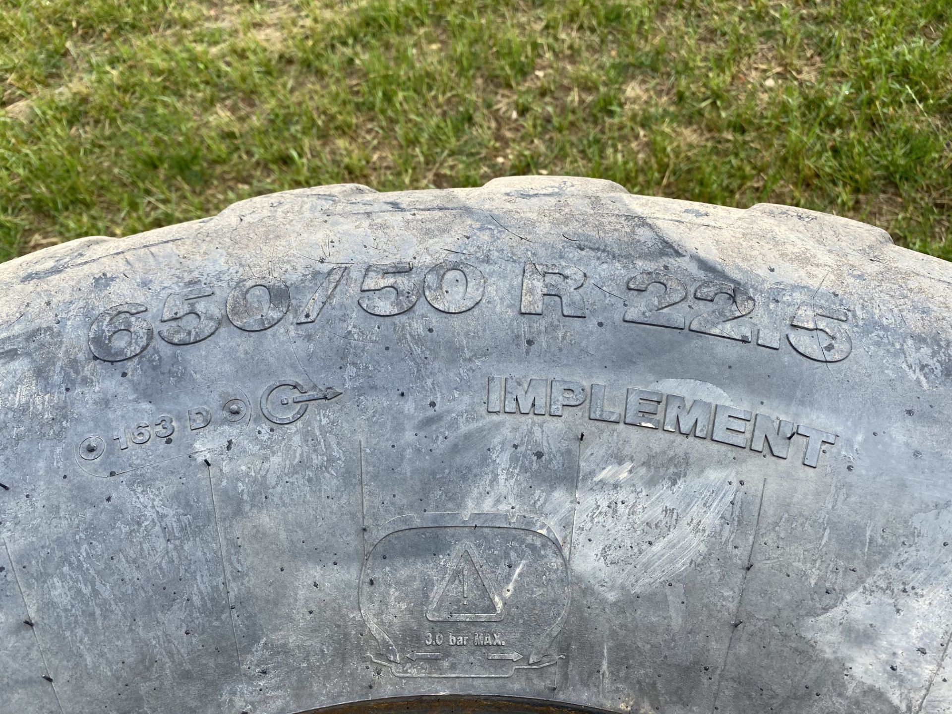 2x 650/65R22.5 trailer tyres. M - Image 6 of 8