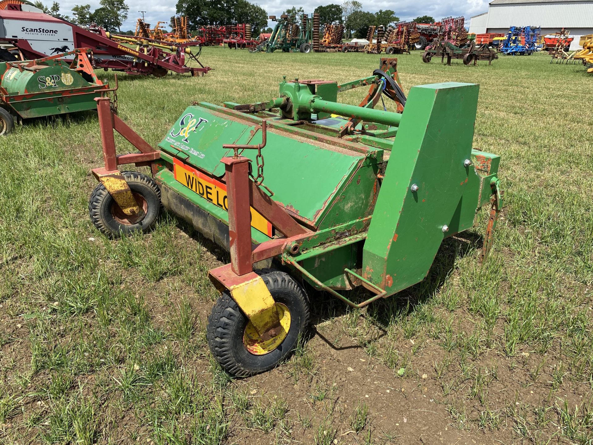 Front mounted haulm topper. Set for 72'' beds. LM - Image 7 of 12