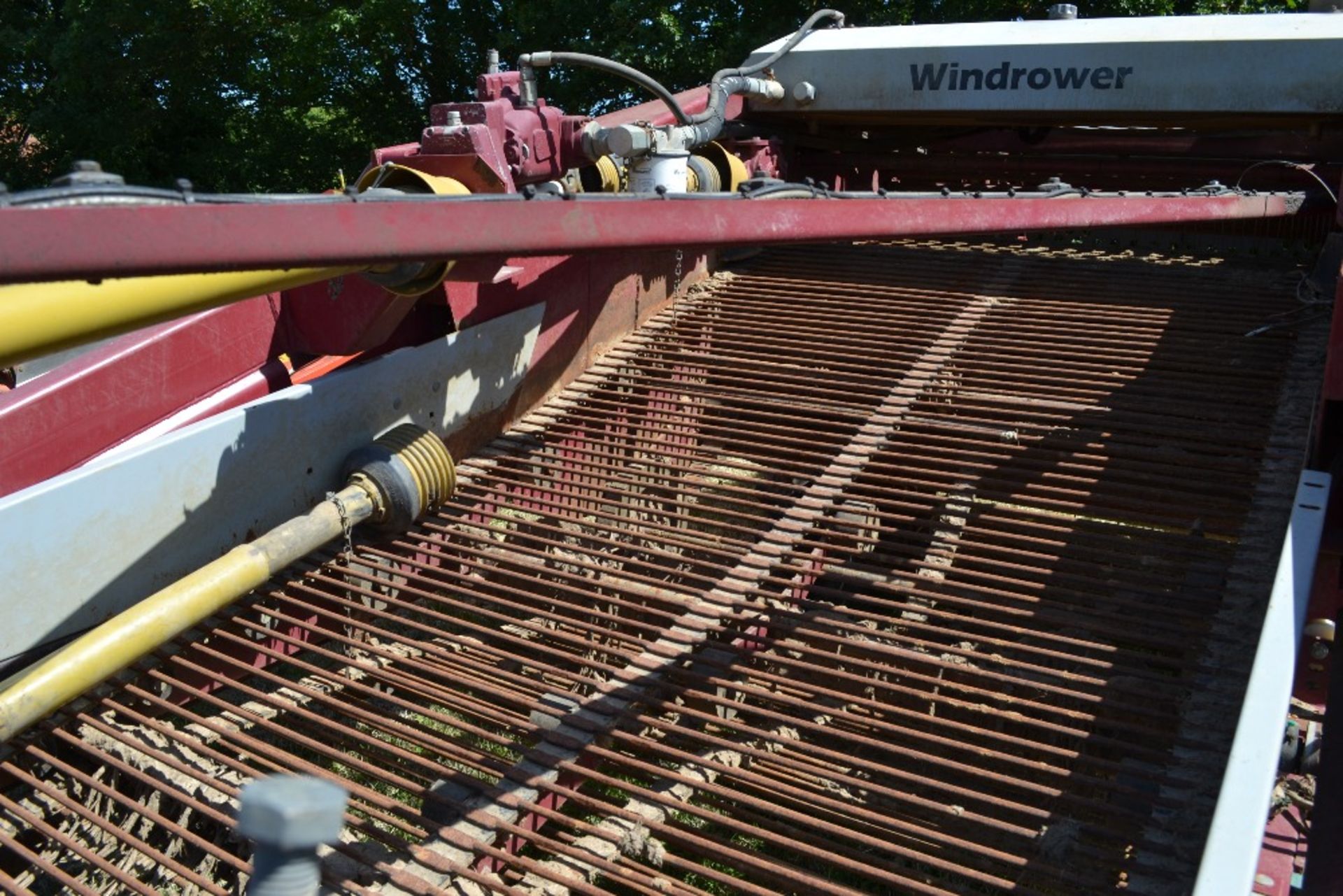 Scanstone trailed Windrower. Model WD17-2+5. 2014. Serial number 2030. Set for 72" beds. LM - Image 27 of 29