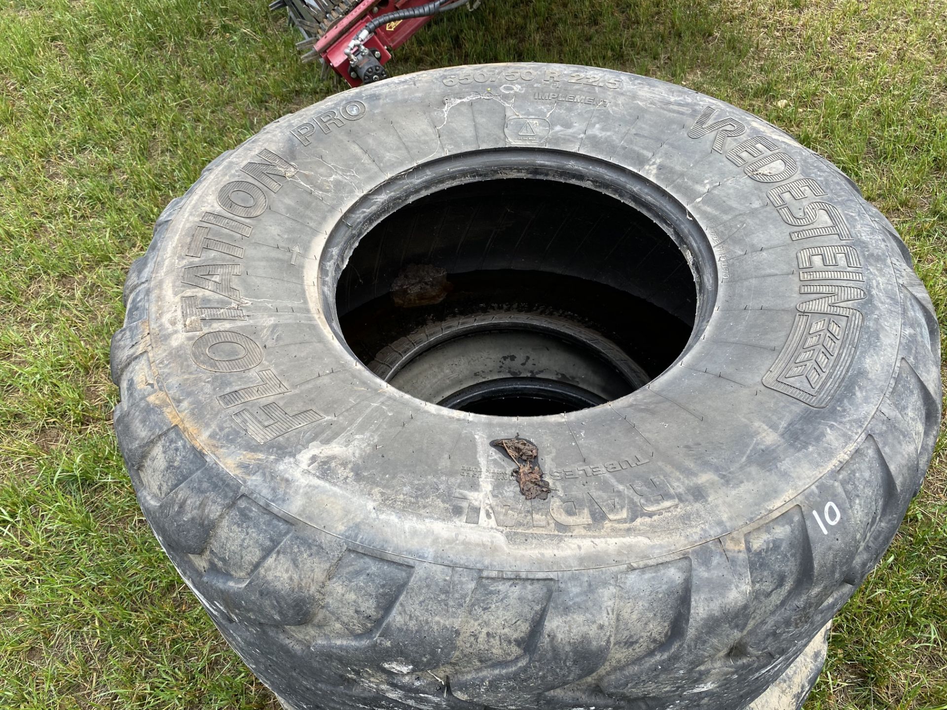 2x 650/65R22.5 trailer tyres. M - Image 5 of 8