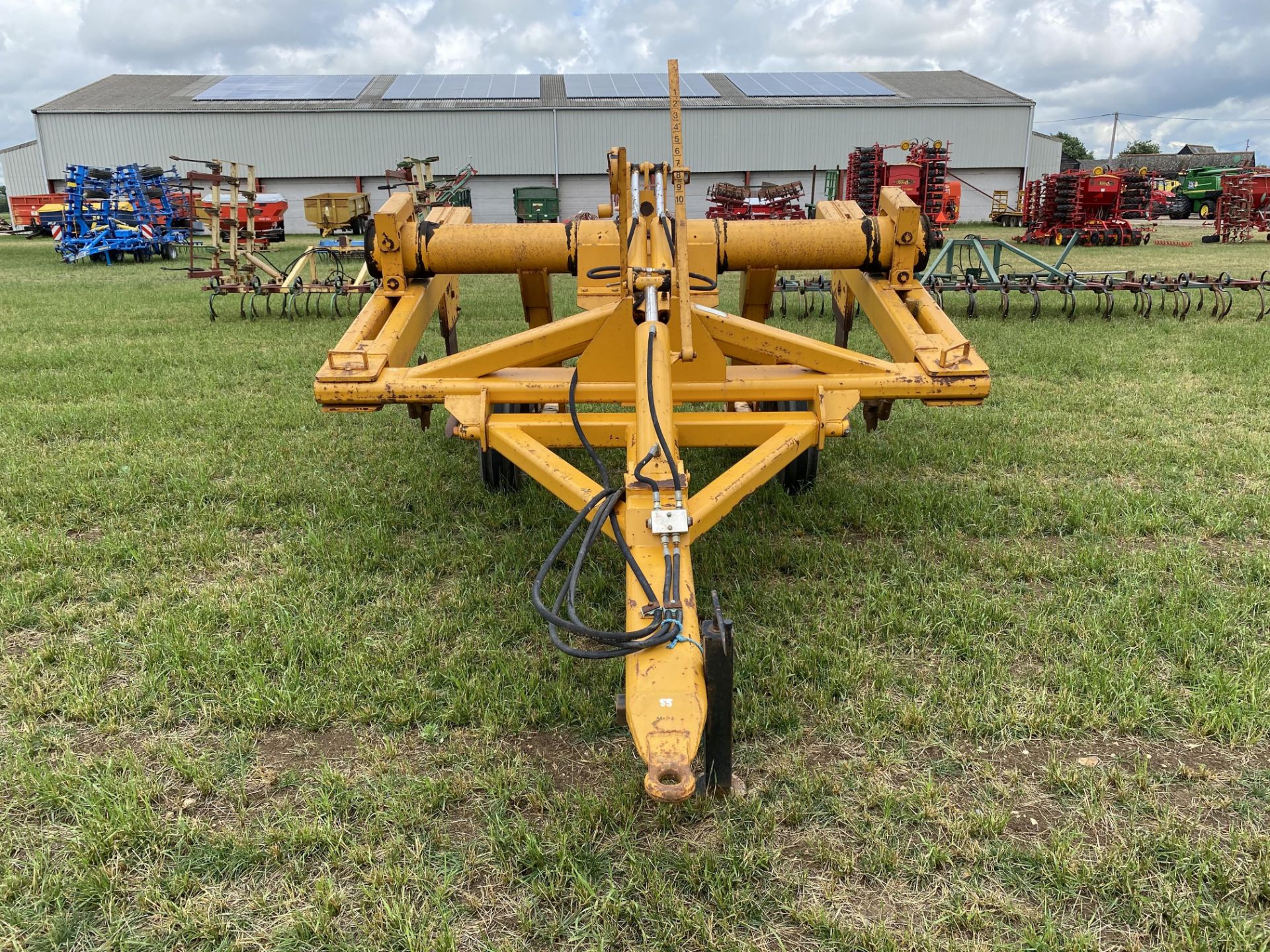 Michael Moore Moles Twin HR two leg mole plough (with fitting for third). Serial number 2403. M - Image 8 of 19