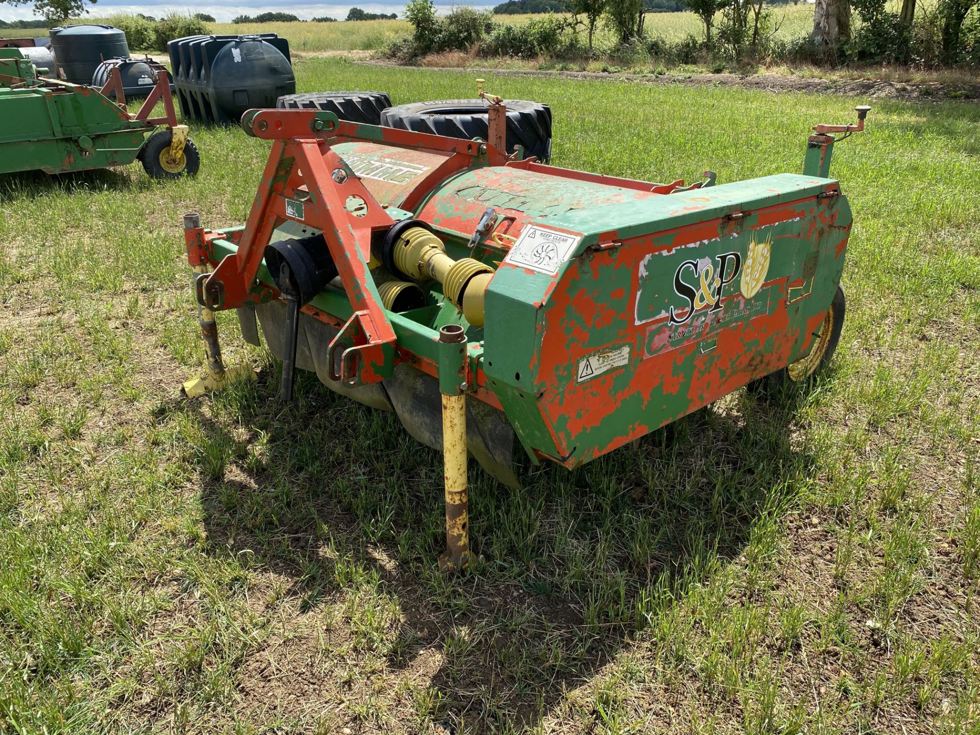 Grimme KS front mounted haulm topper. Set for 72'' beds. LM - Image 3 of 11