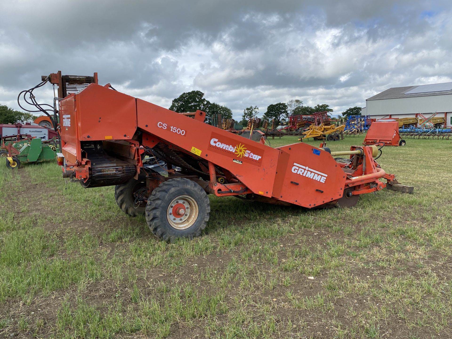 Grimme Combi Star CS1500 destoner. For spares or repair. LM - Image 8 of 21