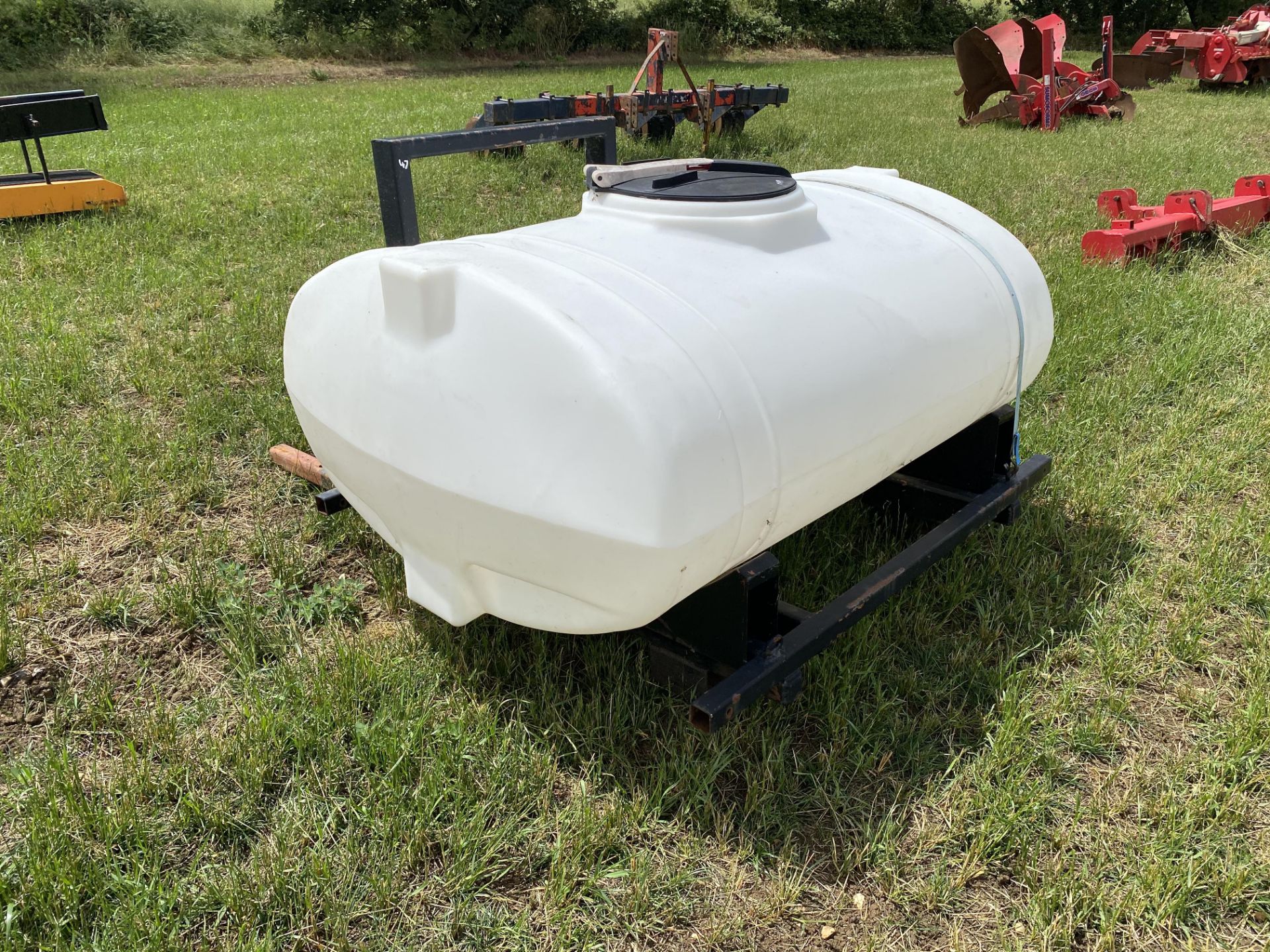 Plastic front mounted tank. M