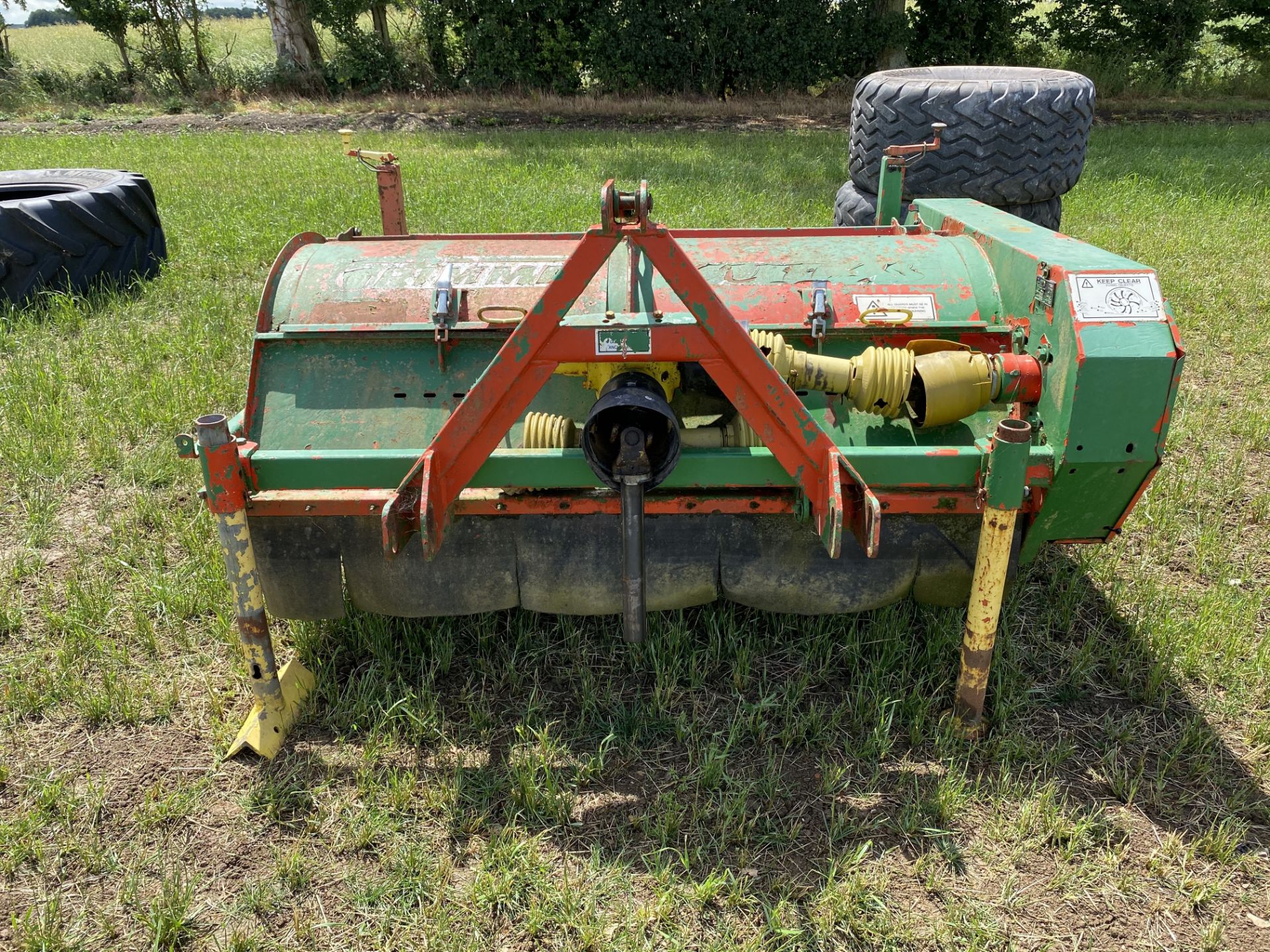 Grimme KS front mounted haulm topper. Set for 72'' beds. LM - Image 2 of 11