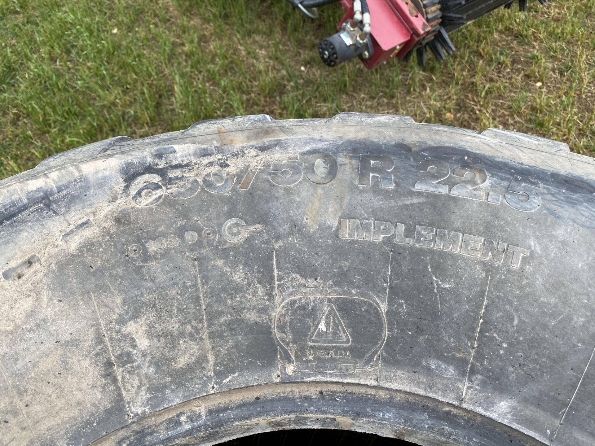 2x 650/65R22.5 trailer tyres. M - Image 6 of 8