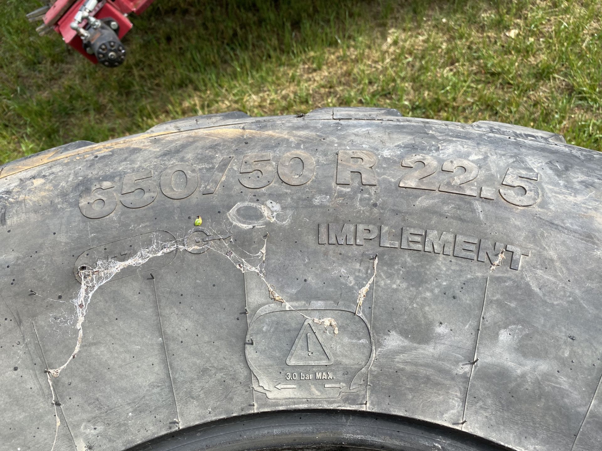 2x 650/65R22.5 trailer tyres. M - Image 6 of 8