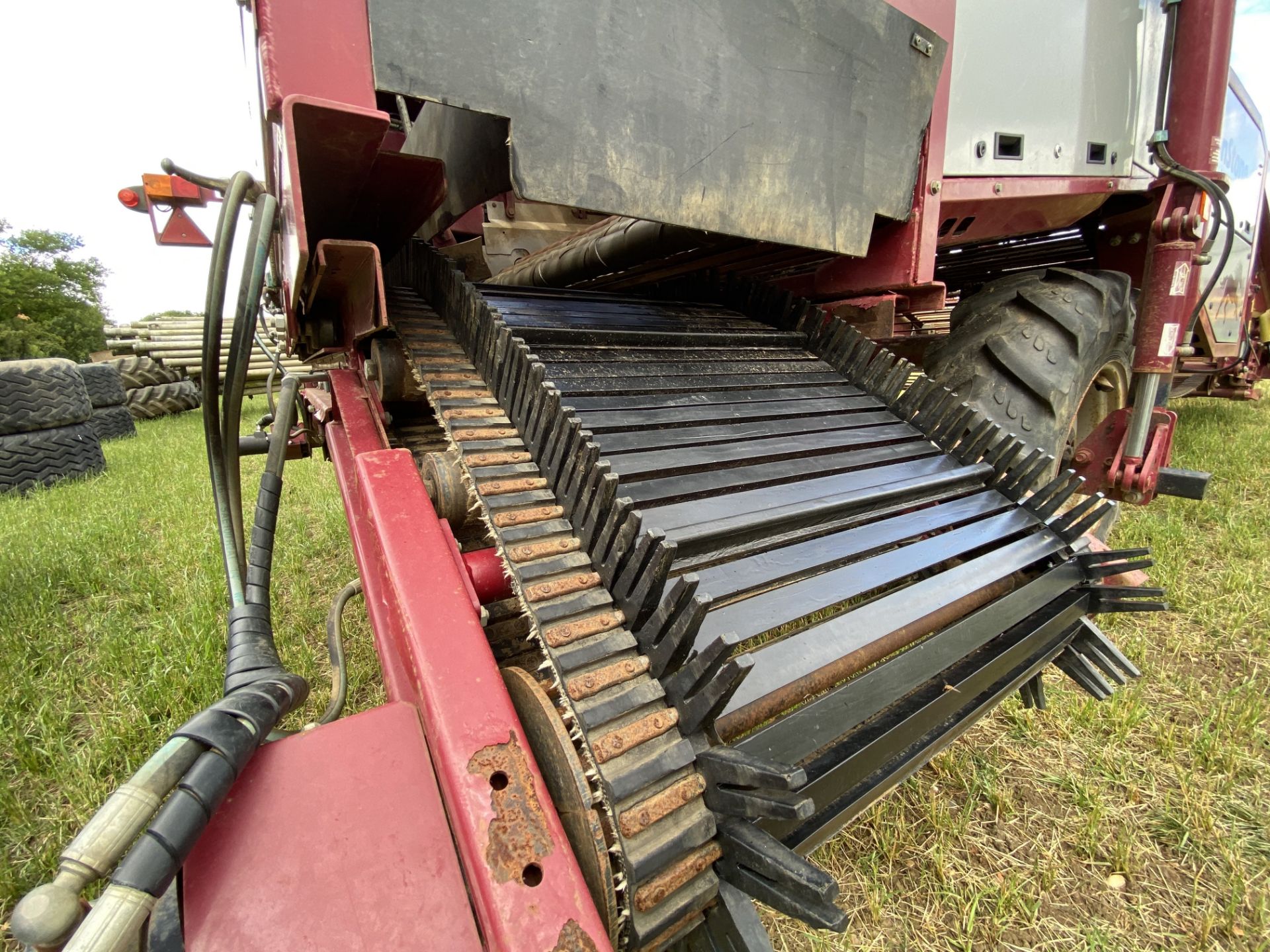 Scanstone trailed Windrower. Model WD17-2+5. 2014. Serial number 2030. Set for 72" beds. LM - Image 17 of 29