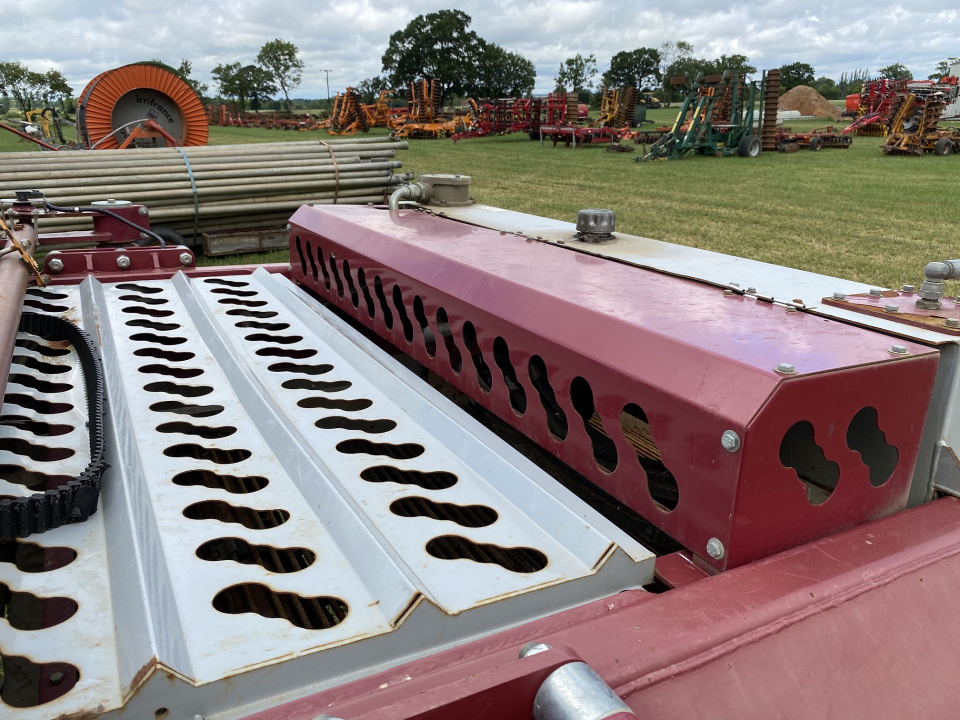 Scanstone trailed Windrower. Model WD17-2+5. 2014. Serial number 2030. Set for 72" beds. LM - Image 22 of 29