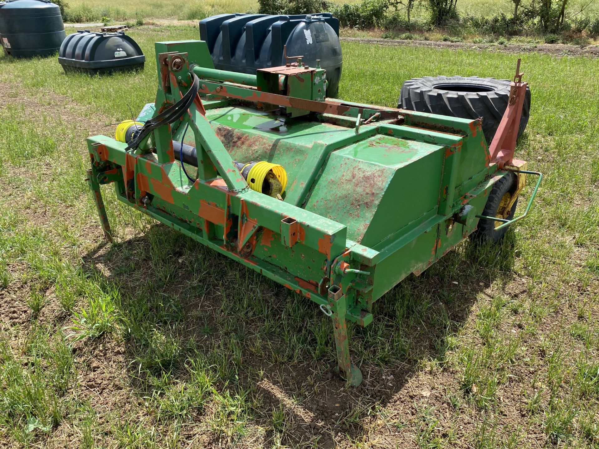 Front mounted haulm topper. Set for 72'' beds. LM - Image 3 of 12