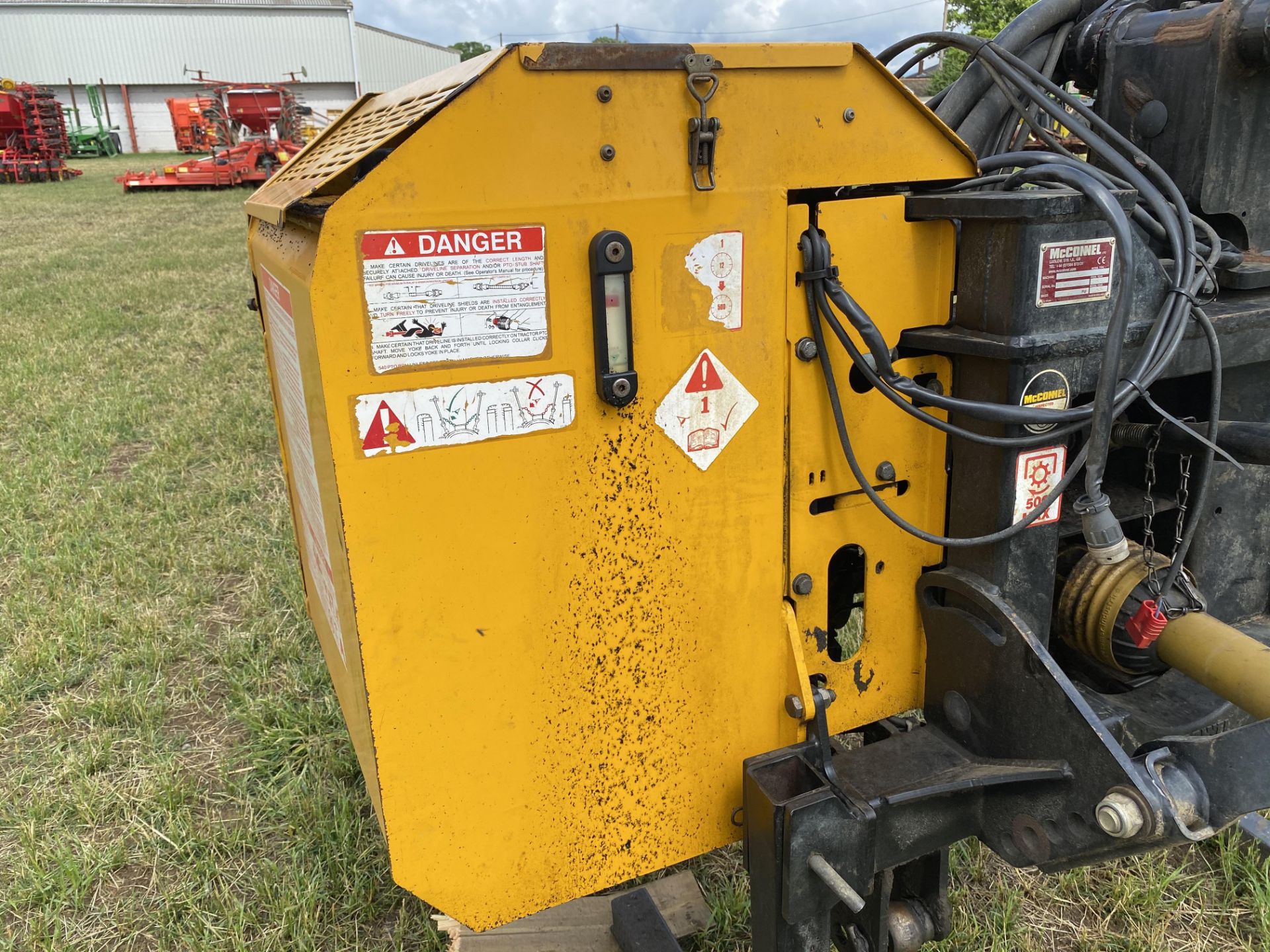 McConnel PA6565T linkage mounted hedge cutter. Machine number 6565924. 2014. Serial number M1435143. - Image 16 of 23