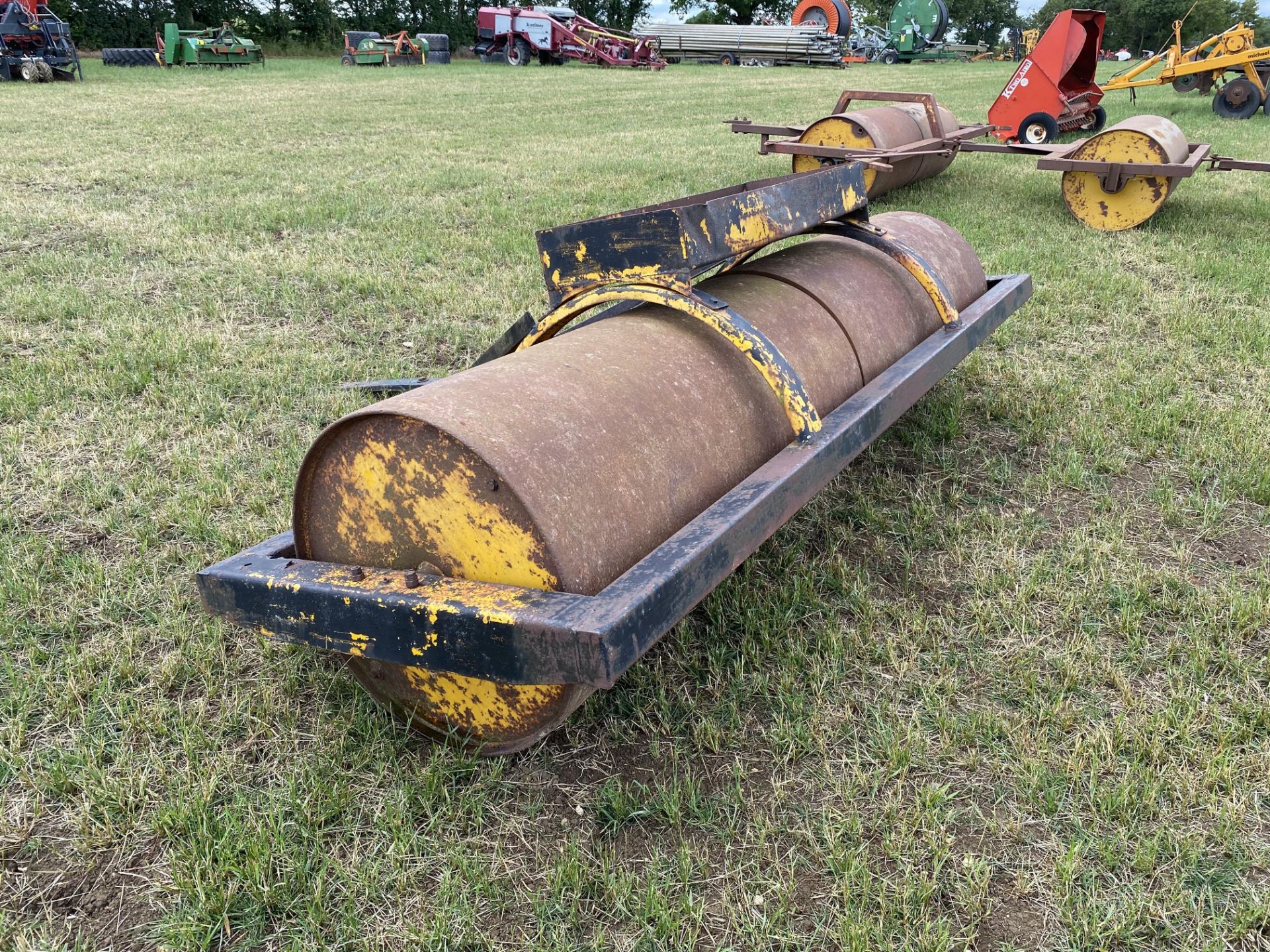 10ft twin drum flat roll. LH - Image 3 of 5