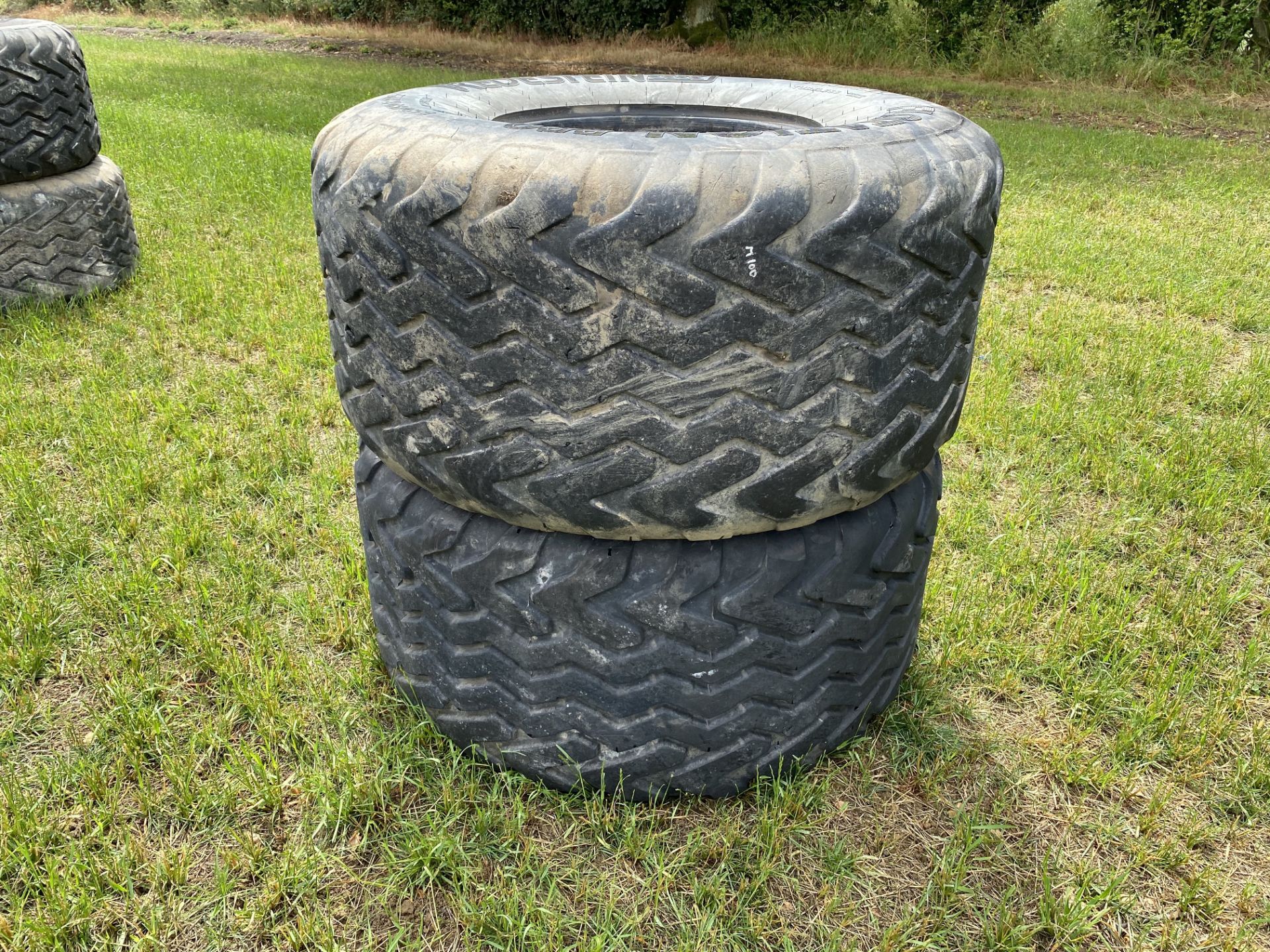 2x 650/65R22.5 trailer tyres. M - Image 3 of 8