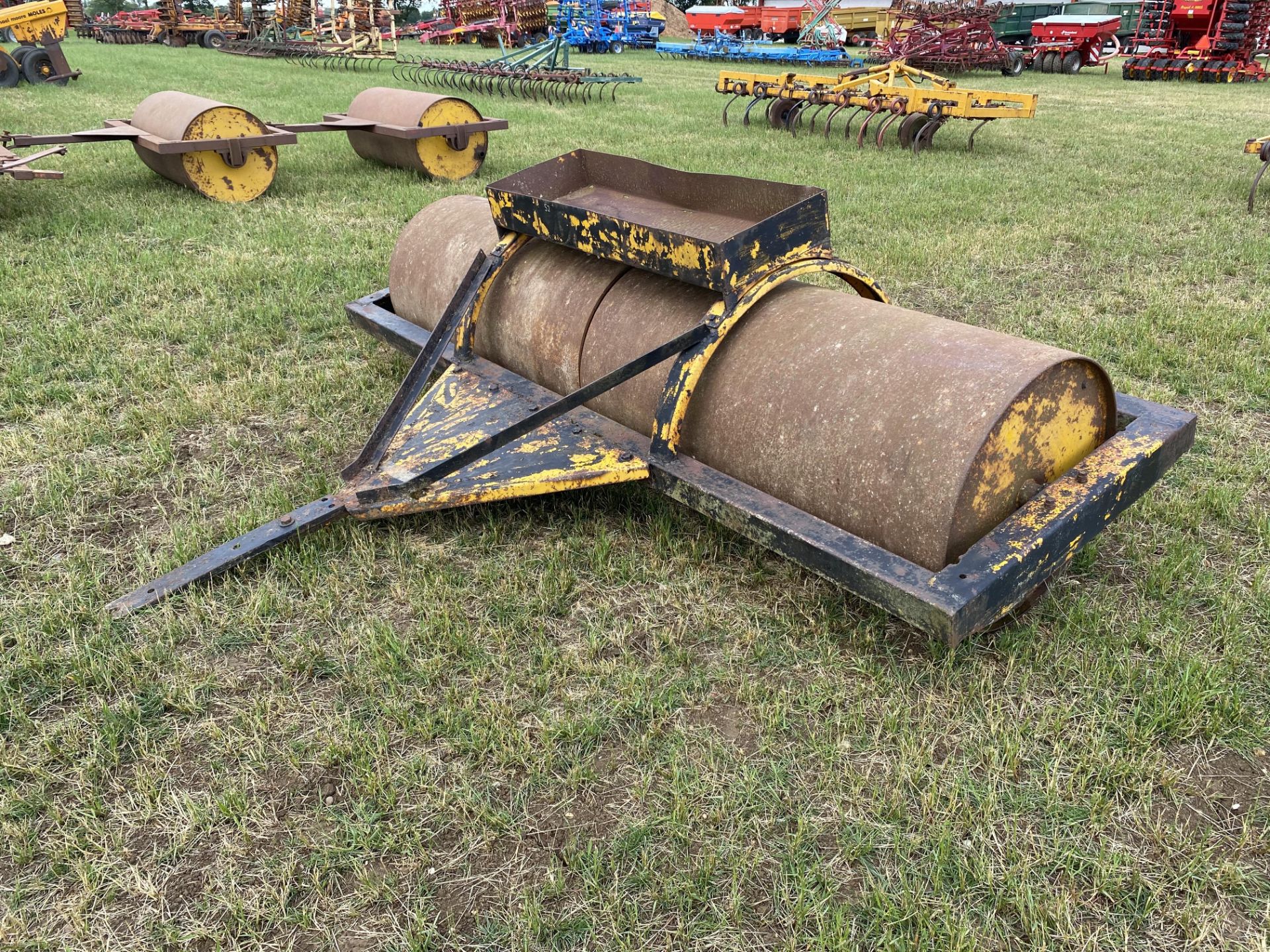 10ft twin drum flat roll. LH - Image 2 of 5